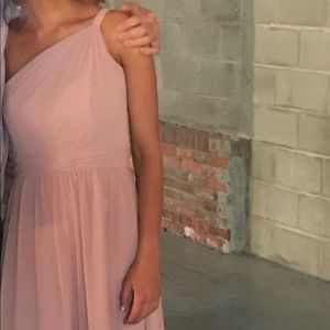 Alfred Angelo, Blush Loves Pink Bridesmaid Dress.